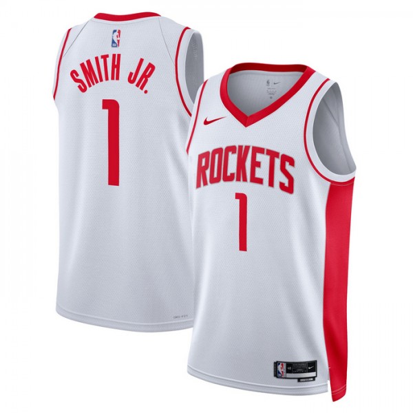 Houston Rockets Trikot Jabari Smith JR 1 Nike 2022-23 Association Edition Weiß Swingman - Herren Houston Rockets Trikot Jabari Smith JR 1 Nike 2022-23 Association Edition Weiß Swingman - Herren